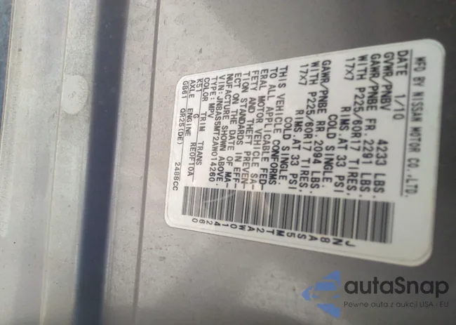 JN8AS5MT2AW014260: 38752154