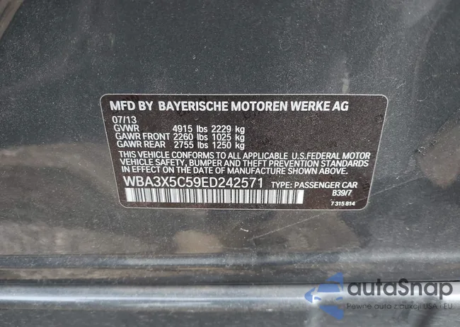 WBA3X5C59ED242571: 38755225