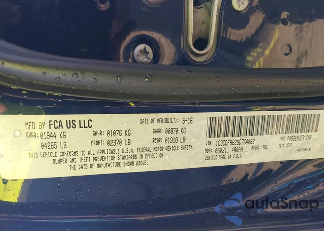 1C3CDFBB2GD764068: 38758532