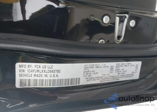 1C4PJMLXXLD640760: 38773174