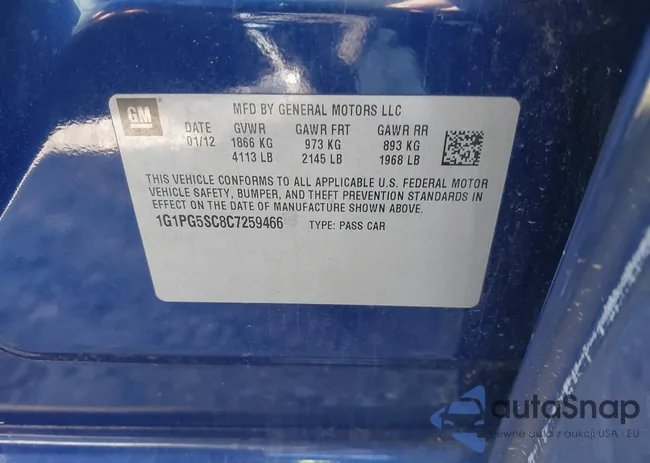 1G1PG5SC8C7259466: 38796776