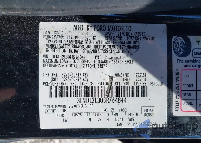 3LNDL2L30BR764844: 38802120