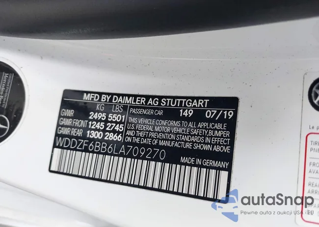 WDDZF6BB6LA709270: 38814897