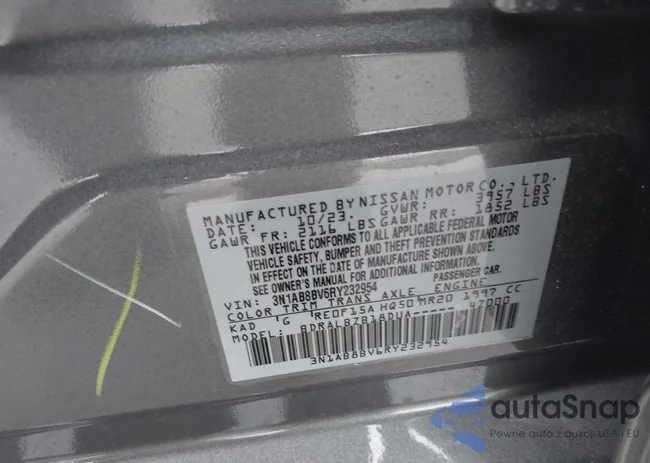 3N1AB8BV6RY232954: 38842333