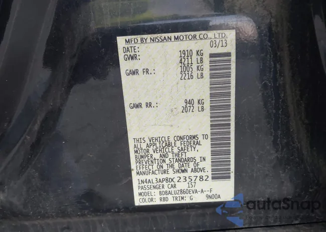 1N4AL3AP8DC235782: 38846172