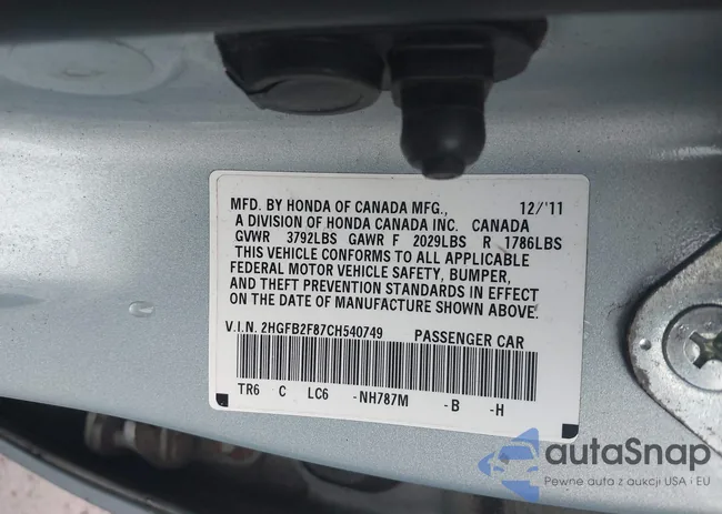 2HGFB2F87CH540749: 38869754