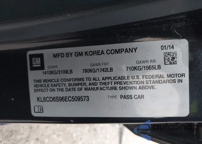 KL8CD6S96EC509573: 38906508