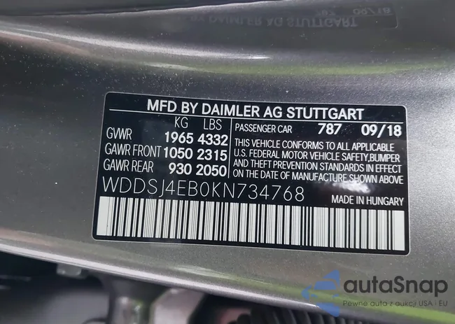 WDDSJ4EB0KN734768: 38913494