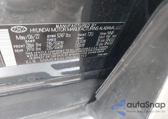 5NMS44AL2NH463259: 38915583