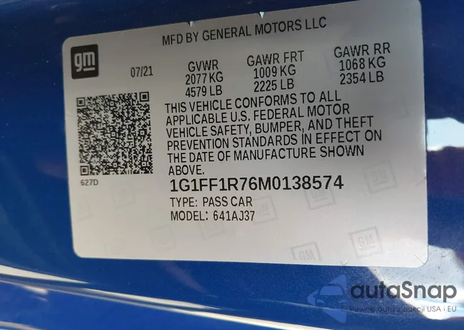 1G1FF1R76M0138574: 39915751