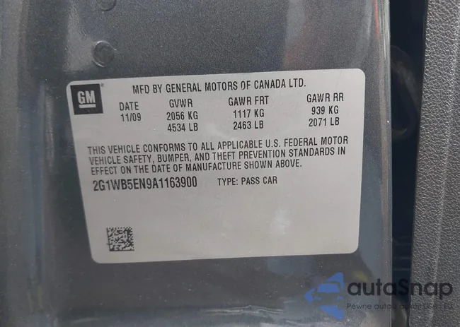 2G1WB5EN9A1163900: 39916114