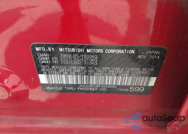 JA32U2FU6FU009062: 39919300