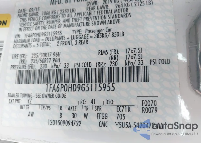 1FA6P0HD9G5115955: 39928451