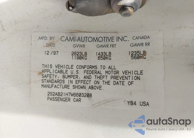 2S2AB21H7W6603208: 39928547