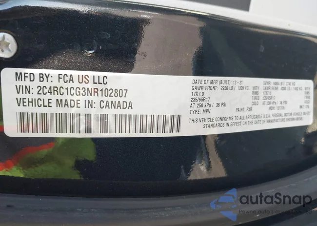 2C4RC1CG3NR102807: 39929590