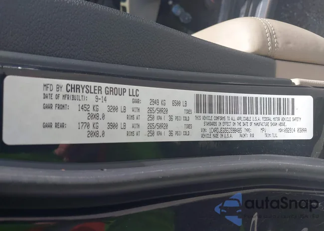 1C4RDJEG5EC598485: 39930166