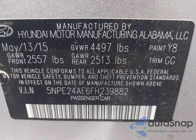 5NPE24AF6FH239882: 39934769