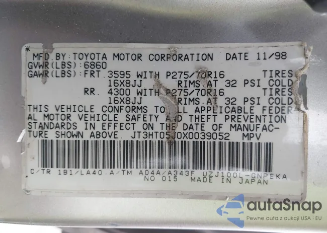 JT3HT05J0X0039052: 39937819