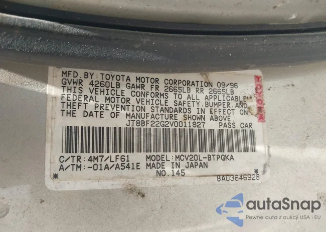 JT8BF22G2V0011827: 39946137