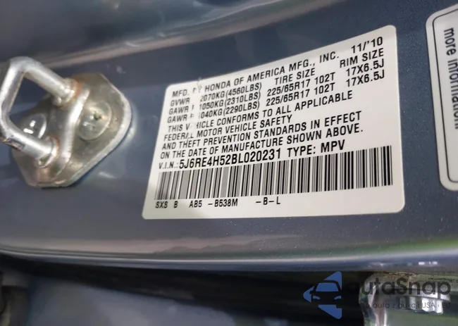 5J6RE4H52BL020231: 39946192