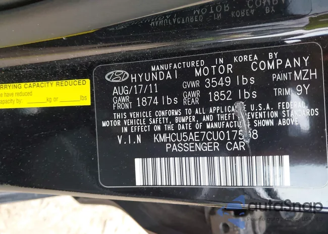 KMHCU5AE7CU017508: 39947682