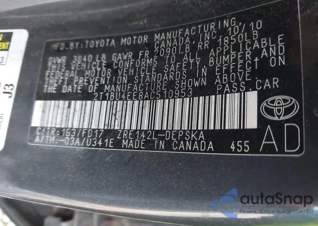 2T1BU4EE8AC510953: 39959337