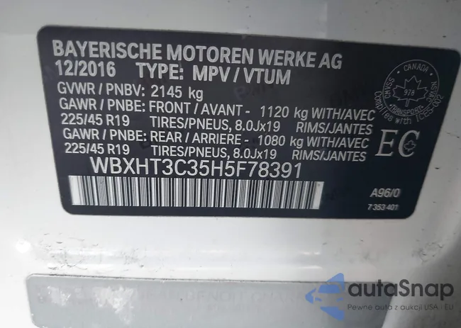 WBXHT3C35H5F78391: 39968750