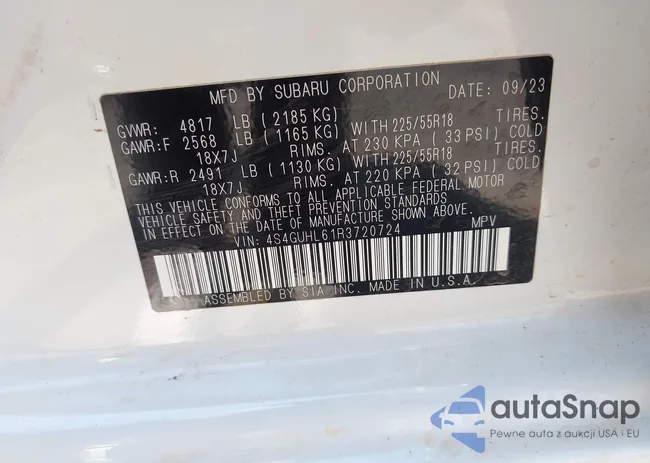 4S4GUHL61R3720724: 39973126