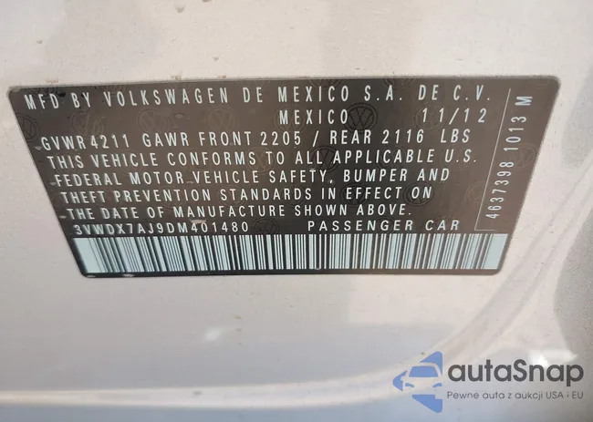 3VWDX7AJ9DM401480: 39983959