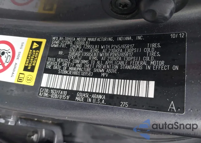 5TDBK3EH8DS189583: 39985478