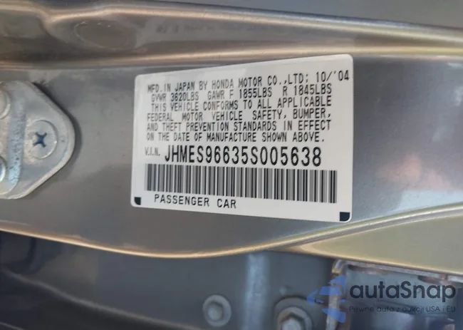 JHMES96635S005638: 39985501