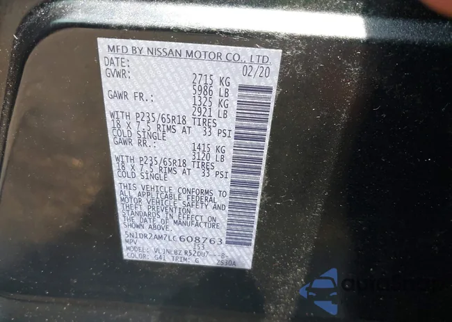 5N1DR2AM7LC608763: 39985827