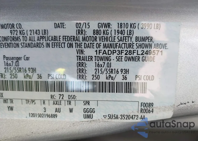 1FADP3F28FL249571: 39986845