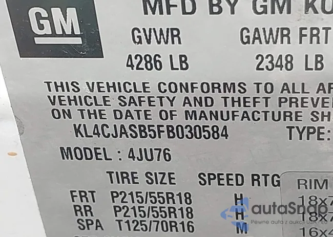 KL4CJASB5FB030584: 39987114