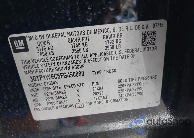 3GTP1WEC5FG450880: 39987252