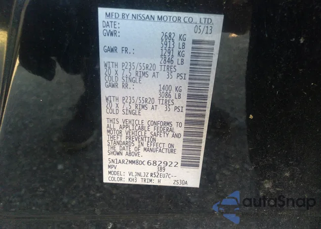 5N1AR2MM8DC682922: 39992918