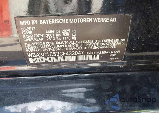 WBA3C1C53CF432047: 39998933