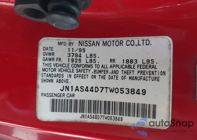 JN1AS44D7TW053849: 40006532