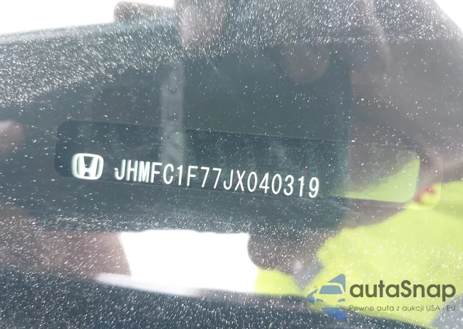 JHMFC1F77JX040319: 40008585
