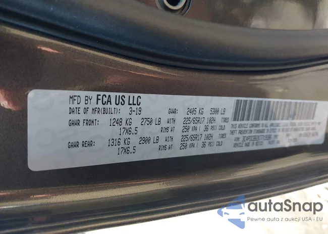 3C4PDCBB2KT719596: 40015591