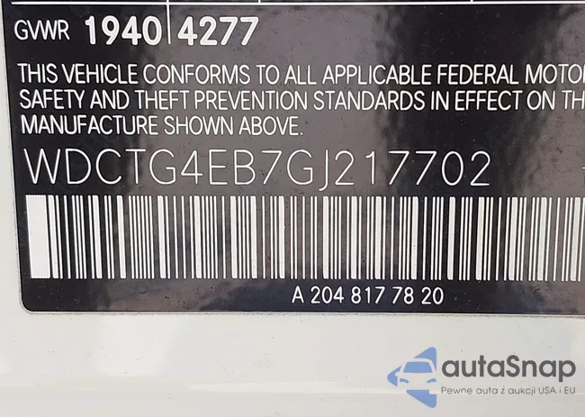 WDCTG4EB7GJ217702: 40018539