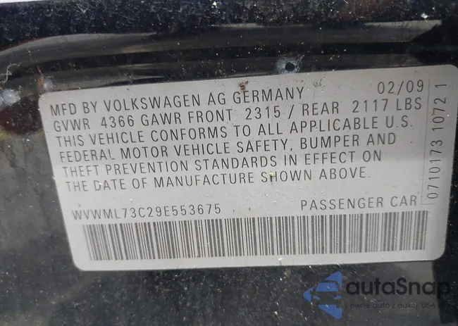 WVWML73C29E553675: 40038780