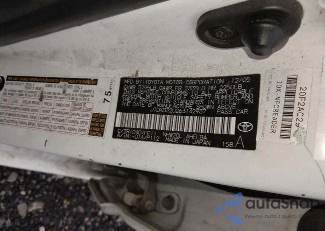 JTDKB22U263142937: 40040701