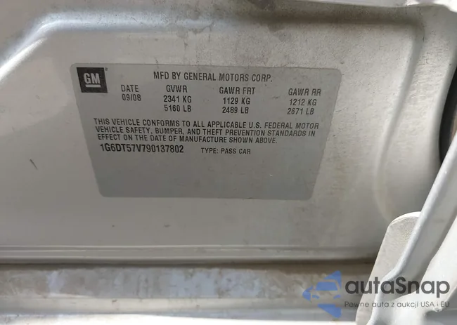 1G6DT57V790137802: 40042306