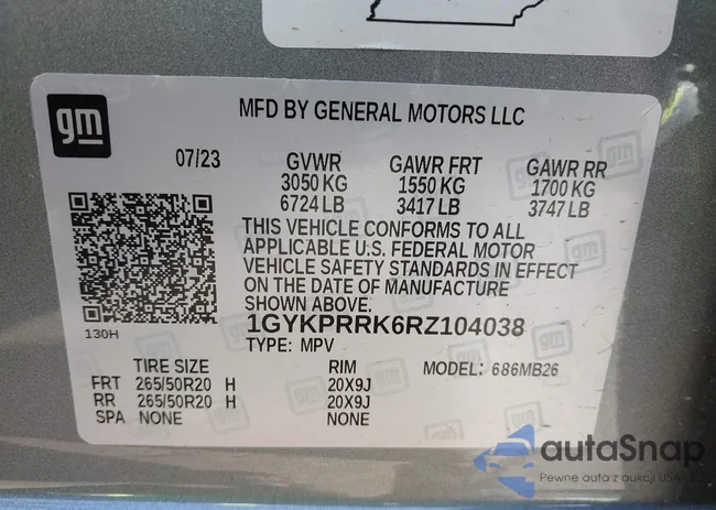 1GYKPRRK6RZ104038: 40045795