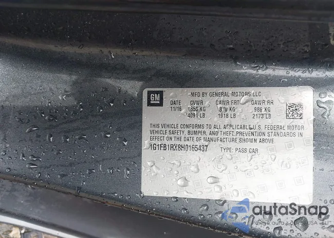 1G1FB1RX8H0165437: 40047329