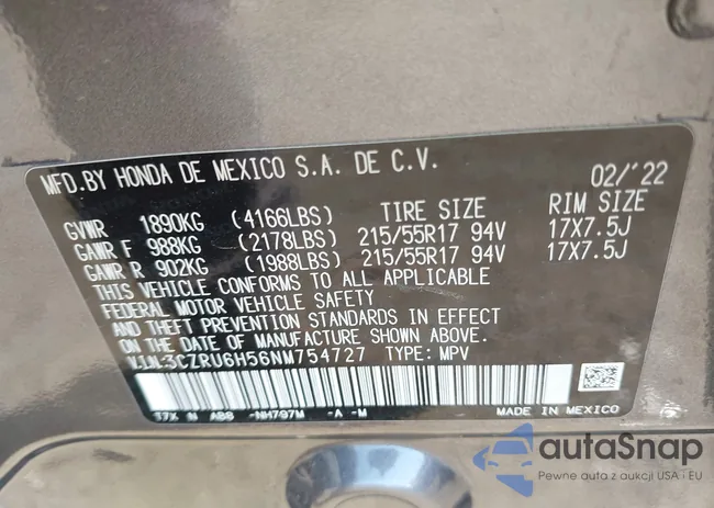 3CZRU6H56NM754727: 40049569