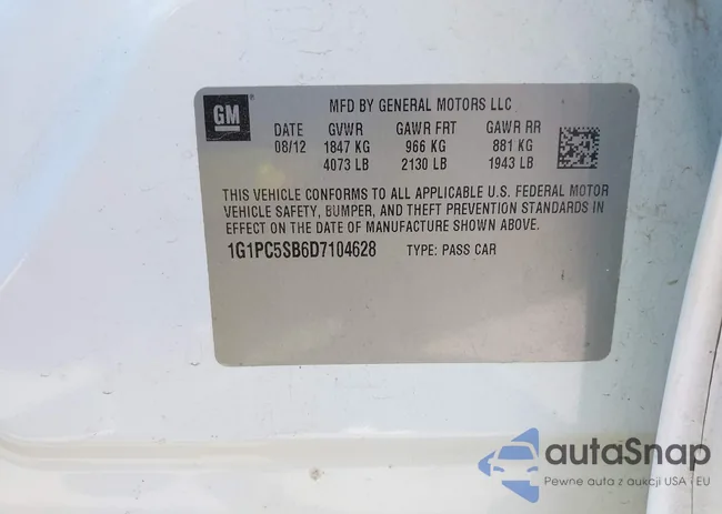 1G1PC5SB6D7104628: 40050991