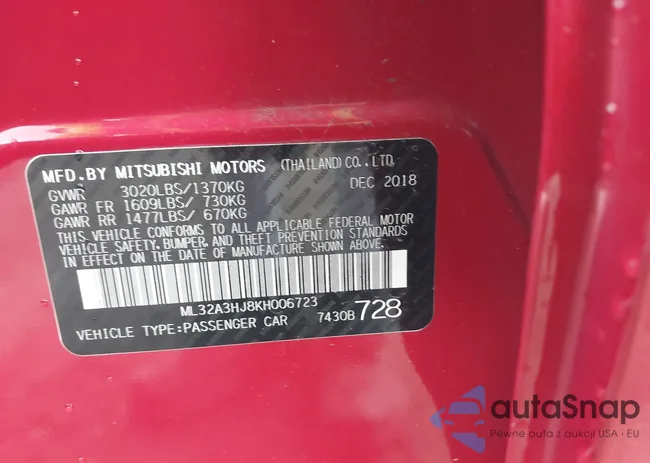 ML32A3HJ8KH006723: 40051404