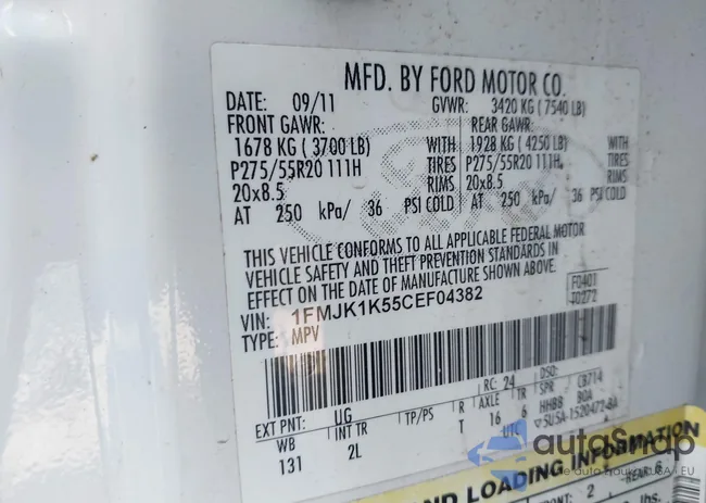 1FMJK1K55CEF04382: 40052057